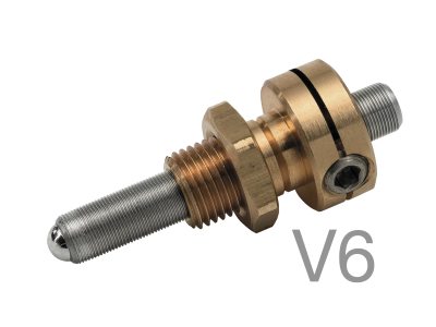 Миниатюрный регулировочный винт, шестигранник 100 TPI, 12,7 мм, боковой замок, вакуум Модель: AJS8-100-0,5H-V6