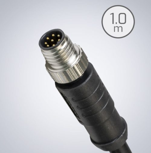 Кабель M8 GPIO, 8-контактный (амфенол), 1,0 м