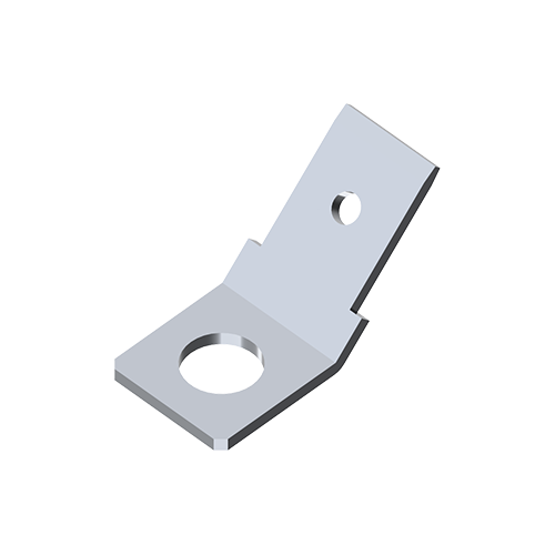 5GBF-001T0-A1 Клемма для печатных плат 45°, плоский штырь