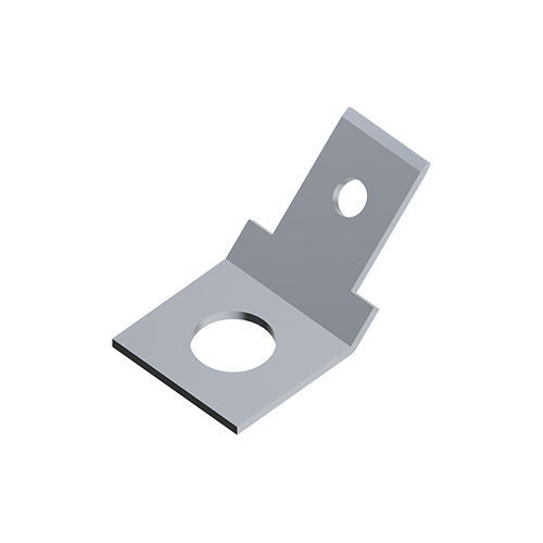 5GBF-002T0-AX(1~3) Клемма для печатных плат, тип 45°, плоский штифт