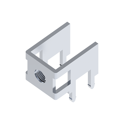 5GBM-010T0-AX(1~4) Клемма для печатных плат U Тип Плоский контакт