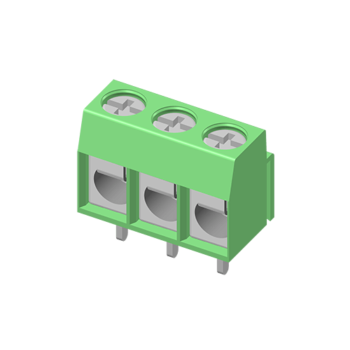 5TS500S-126N Тип клеммной колодки 5.0mm винта PCB прямой