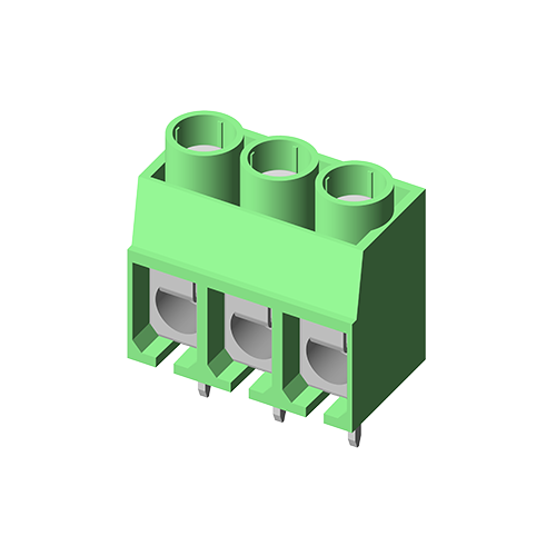 5TS500S-167N Тип клеммной колодки 5.0mm винта PCB прямой