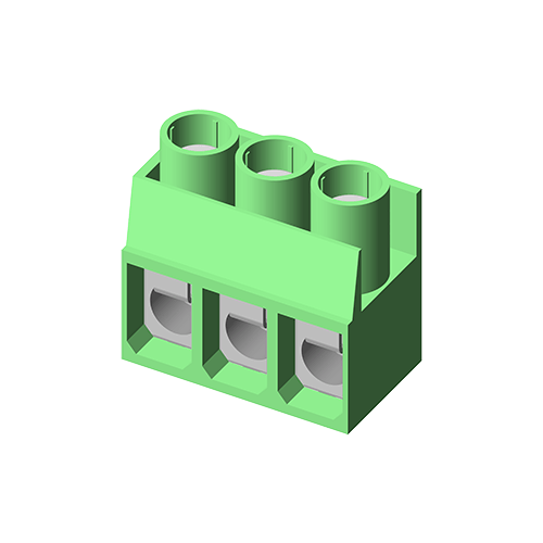 тип блока 5.0мм винта ПКБ 5ТС500Р-167Н терминальный прямоугольный