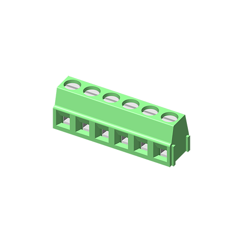 тип блока 5.08мм винта ПКБ 5ТС508Р-127Н терминальный прямоугольный