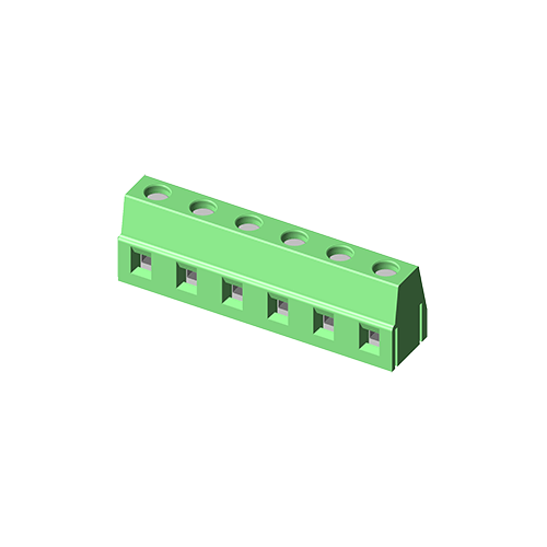5TS762S-128N Тип клеммной колодки 7,62 мм винта для ПКБ прямой