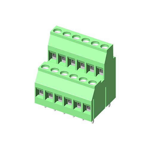 5TS500S-3T2N Тип клеммной колодки 5,0 мм винта для ПКБ прямой