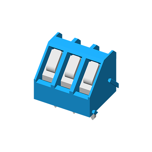 5TS500L-330N Винтовая клеммная колодка для печатных плат 5,0 мм 45°