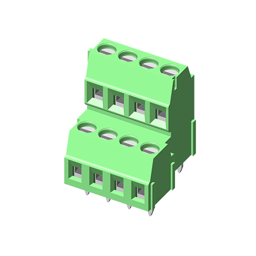 5TS381S-38AN Тип клеммной колодки 3,81 мм винта для ПКБ прямой