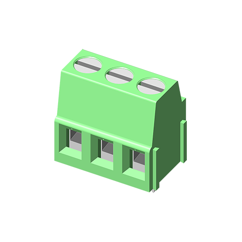 5TS500S-K50N Тип клеммной колодки 5.0mm винта PCB прямой