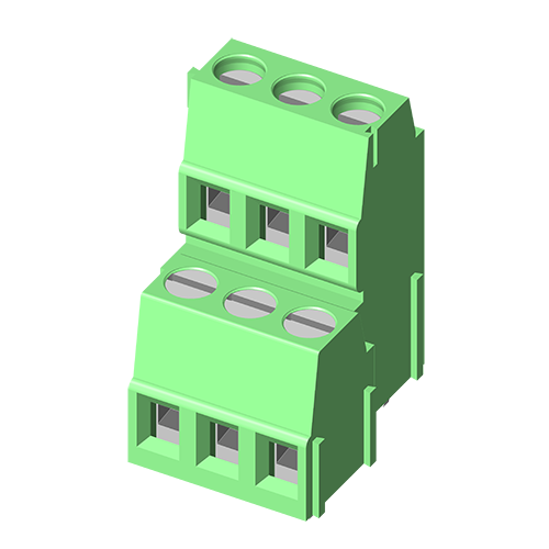 5TS508S-K5AN Тип блока 5.08mm винта PCB терминальный прямой