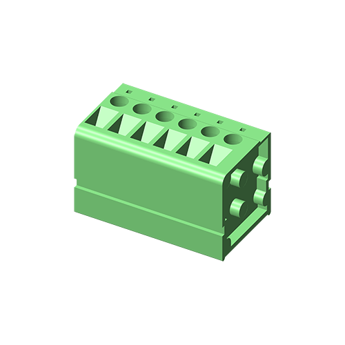 5TS500S-105N Тип клеммной колодки 5,0 мм винта для ПКБ прямой