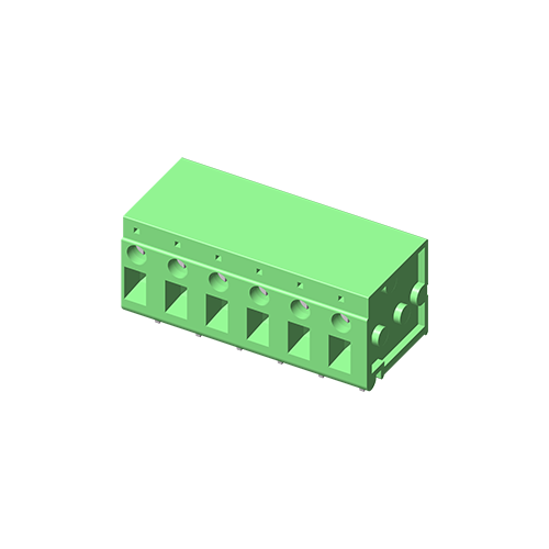 тип блока 7.5мм винта ПКБ 5ТС750Р-15АН терминальный прямоугольный