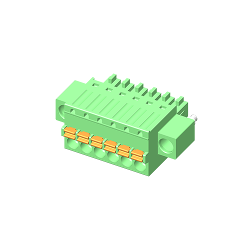 Съемная клеммная колодка 5TP381N-5KDE 3,81 мм с ушком