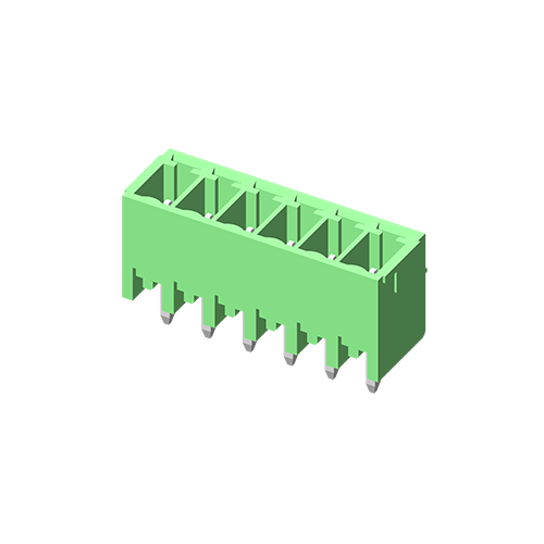 Съемная клеммная колодка 5TP381S-5ECN 3,81 мм прямого типа
