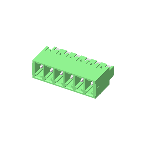 Съемная клеммная колодка 5TP381S-5EFN 3,81 мм прямого типа