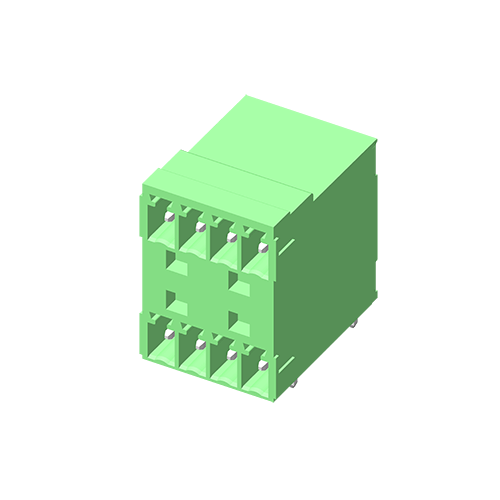 Съемная клеммная колодка 5TP381S-5EHE 3,81 мм прямого типа с ухом
