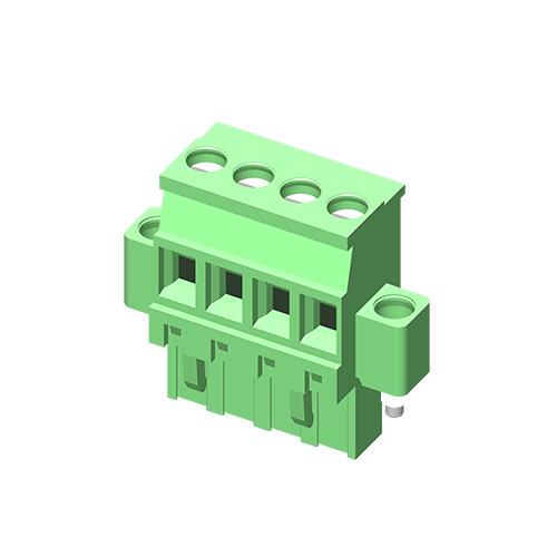 Съемная клеммная колодка 5TP500N-2KAE 5,0 мм с ушком