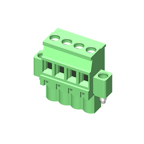 Съемная клеммная колодка 5TP500N-2KBE 5,0 мм с ушком