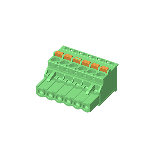Съемная клеммная колодка 5TP508N-2DAN 5,08 мм