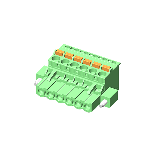 Съемная клеммная колодка 5TP508N-2DAE 5,08 мм с ушком