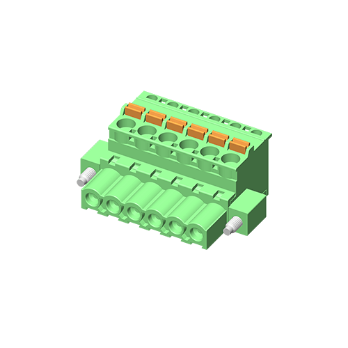 5TP500N-2DBE Съемная клеммная колодка 5,0 мм с ушком