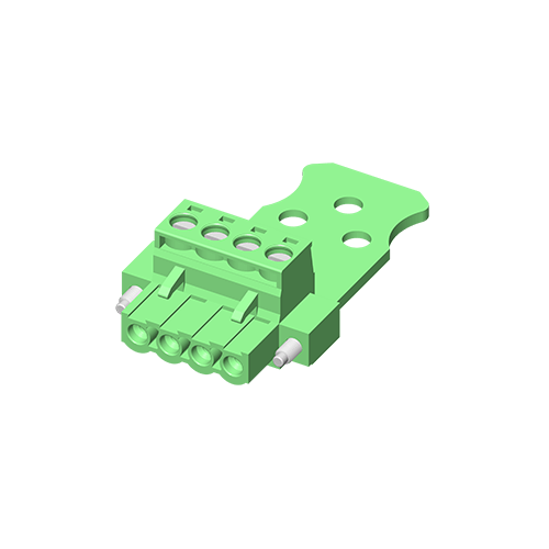 Съемная клеммная колодка 5TP508N-2EME 5,08 мм с ушком
