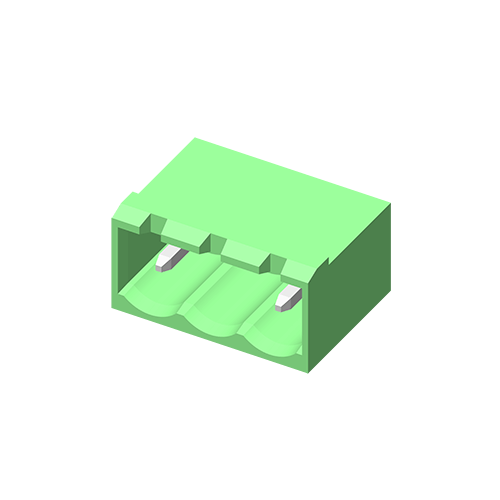 5TP101R-2ECN Съемная клеммная колодка 10,16 мм прямоугольного типа