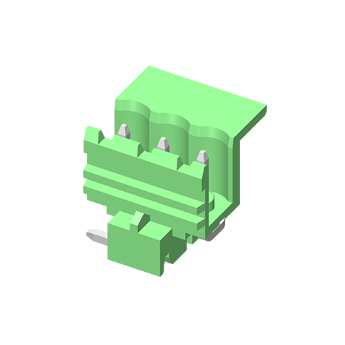 Съемная клеммная колодка 5TP500R-2GRN 5,0 мм прямоугольного типа