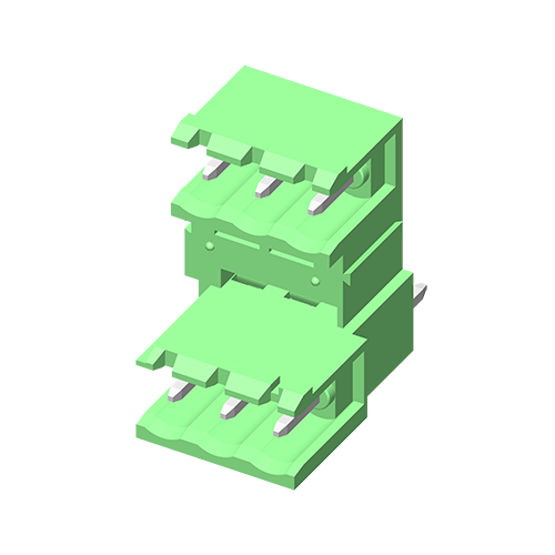 Съемная клеммная колодка 5TP508S-2VTN 5,08 мм прямого типа