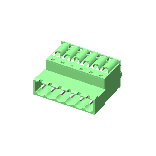 Съемная клеммная колодка 5TP500N-2KRN 5,0 мм