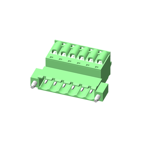 Съемная клеммная колодка 5TP500N-2KRE 5,0 мм с ушком