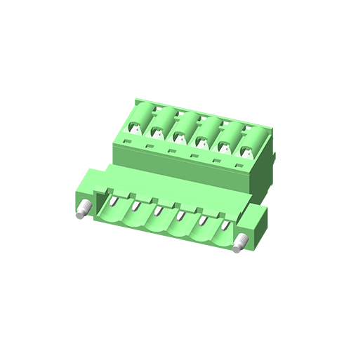 Съемная клеммная колодка 5TP508N-2KRE 5,08 мм с ушком