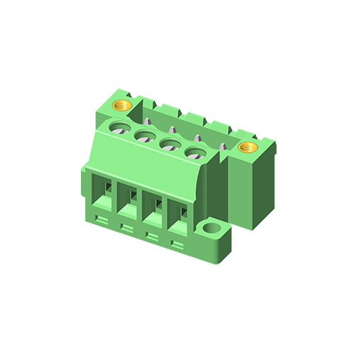 Съемная клеммная колодка 5TP508N-2GBE 5,08 мм с ушком