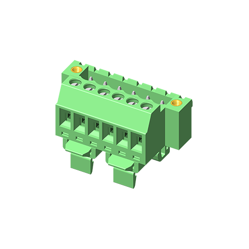 Съемная клеммная колодка 5TP508N-2VDE 5,08 мм с ушком