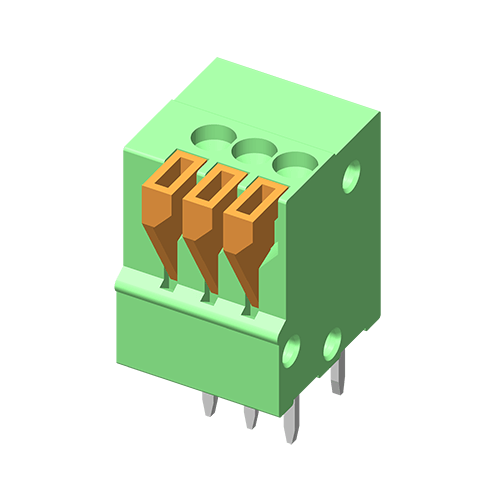 5TR254S-141N Тип клеммной колодки 2,54 мм винта для ПКБ прямой