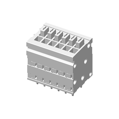 5TR250S-211N Винтовая клеммная колодка 2,5 мм для печатных плат, прямой тип