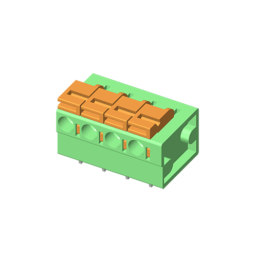 тип блока 5.0мм весны ПКБ 5ТР500Р-142Н терминальный прямоугольный