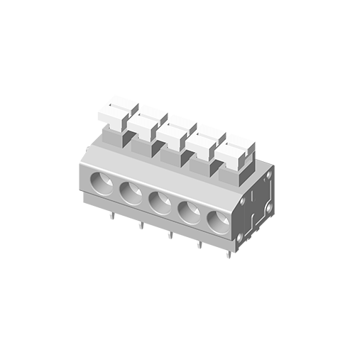 тип блока 5.0мм весны ПКБ 5ТР500Р-235Н терминальный прямоугольный
