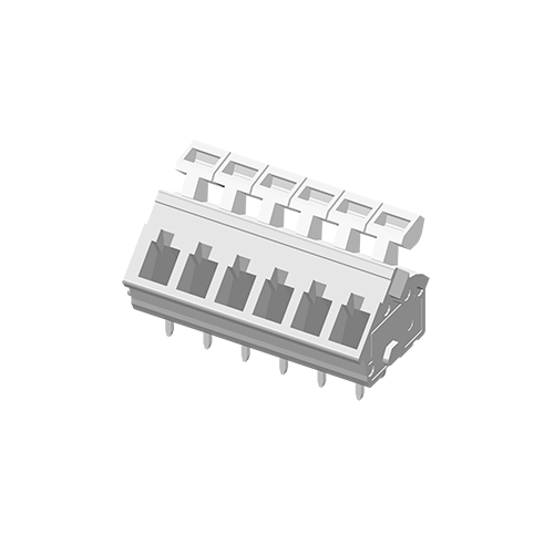 5TR500L-243N Пружинная клеммная колодка для печатных плат 5,0 мм 45°