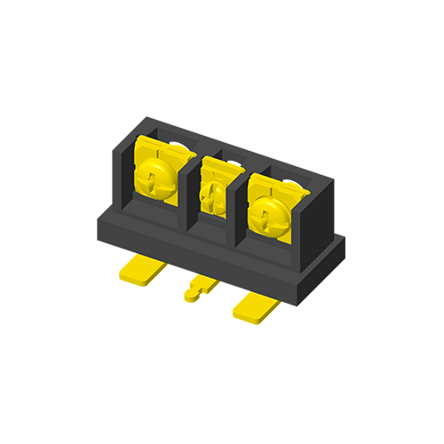 Блок барьера 5ТБ125Р-ЭМ5Н терминальный 12,5 мм прямоугольный тип