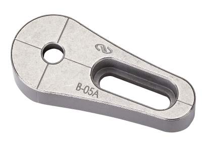 Основание с прорезями, диапазон 0,68 дюйма, одна прорезь, нержавеющая сталь Модель: B-05A