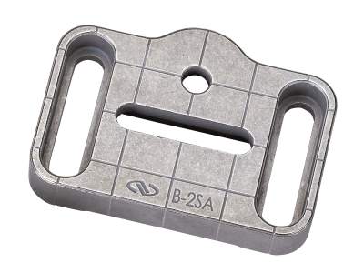 Основание с двумя прорезями, нержавеющая сталь, XY, диапазон 1,0 дюйма Модель: B-2SA