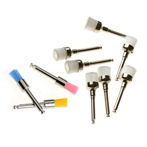 AZDENT Профилактическая щетка для полировки зубов, нейлон, 100 шт./кор.