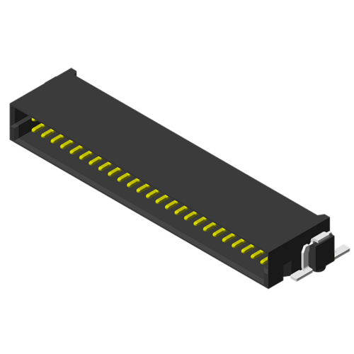 Высокоскоростная плата 5BB13SC82P для восхождения на борт 1,27 мм, мужской SMT R/A, тип H=8,2