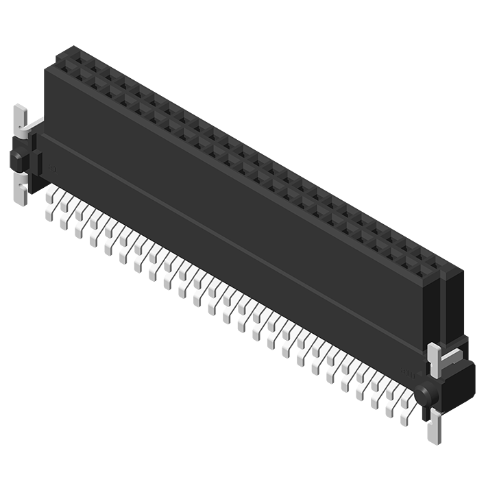 Высокоскоростная плата 5BB13SC96G для монтажа на борт 1,27 мм, женский SMT R/A, тип H=9,6