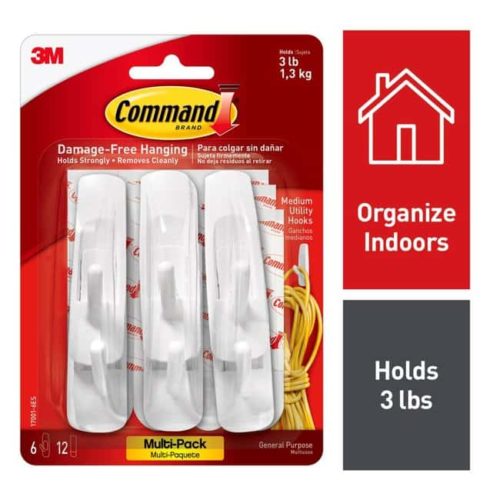 3M™ Command™ Medium Utility Hook Value Pack