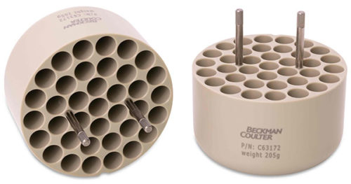 Диаметр 12,8 мм, адаптер для пробирок для крови 5 мл, 37 пробирок на адаптер