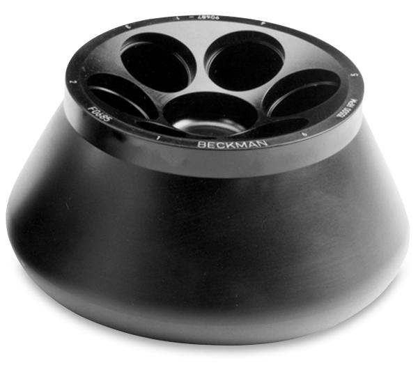 F0685 Алюминиевый ротор с фиксированным углом 6 x 85 мл, 10 000 об/мин, 10 864 xg