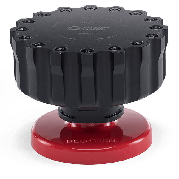 Комплект роторов с вертикальной пробиркой VTi 65.2, 65 000 об/мин, 416 000 xg, 16 x 5,1 мл